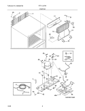 SYSTEM Diagram and Parts List for FRT17L3FW4  Frigidaire Refrigerator