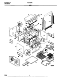 BODY Diagram and Parts List for FEB789WESB  Frigidaire Wall Oven