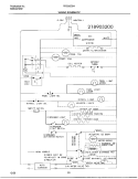 WIRING SCHEMATIC Diagram and Parts List for FRS26ZSHB5  Frigidaire Refrigerator