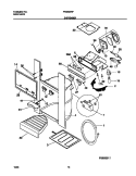 ICE DISPENSER Diagram and Parts List for FRS22ZRFD3  Frigidaire Refrigerator