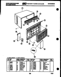 Part Location Diagram of A453907 Frigidaire PANEL FRONT