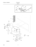 SYSTEM Diagram and Parts List for FFC20C4CW1  Frigidaire Freezer