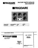 COVER Diagram and Parts List for FGC6X8XESA  Frigidaire Cooktop