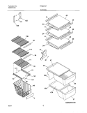 Part Location Diagram of 240322002 Frigidaire WATER TANK Assembly