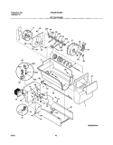 ICE CONTAINER Diagram and Parts List for FRS23H5ASB8  Frigidaire Refrigerator