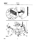 SYSTEM Diagram and Parts List for GFU17F7GW2  Gibson Freezer