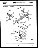 BURNER, MANIFOLD AND GAS CONTROL Diagram and Parts List for GCG32CL3  Frigidaire Range