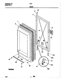 Part Location Diagram of 216063600 Frigidaire PANEL-INNER DOOR