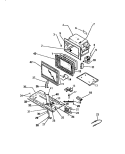 BODY Diagram and Parts List for KM777GXM1  Frigidaire Microwave Oven Combo