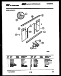 INSTALLATION PARTS Diagram and Parts List for AL05A2RYA  Gibson Air Conditioner