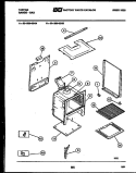 BODY PARTS Diagram and Parts List for 32-1009-00-05  Tappan Range