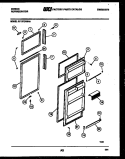 Part Location Diagram of 5318755101 Frigidaire TRIM-DOOR