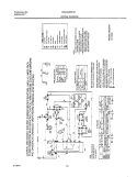 WIRING DIAGRAM Diagram and Parts List for WDG546RET0  Frigidaire Dryer
