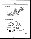 ICE MAKER AND INSTALLATION PARTS Diagram and Parts List for FPES21TIRW1  Frigidaire Refrigerator