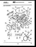ICE MAKER AND INSTALLATION PARTS Diagram and Parts List for FPCEW24VWPW0  Frigidaire Refrigerator