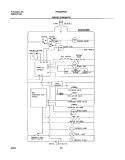 WIRING SCHEMATIC Diagram and Parts List for FRS26KW3AQ3  Frigidaire Refrigerator
