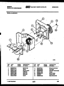 AIR HANDLING PARTS Diagram and Parts List for AL06A4EYB  Gibson Air Conditioner