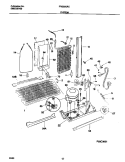 SYSTEM Diagram and Parts List for FRS20QRCD7  Frigidaire Refrigerator