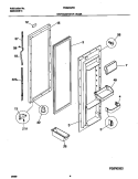 Part Location Diagram of 5303918183 Frigidaire PANEL-EXT Refrigerator DOOR