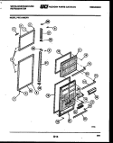 Part Location Diagram of 5303206513 Frigidaire PANEL-INNER DOOR