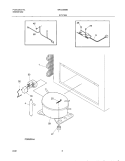 SYSTEM Diagram and Parts List for MFC05M0BW6  Frigidaire Freezer