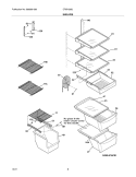 Part Location Diagram of 242110201 Frigidaire ENERGY GUIDE