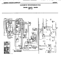 WIRING Diagram and Parts List for 56-4204-10-03  Tappan Microwave