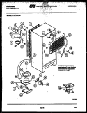 SYSTEM AND AUTOMATIC DEFROST PARTS Diagram and Parts List for GTN175WH2-32  Uni Refrigerator