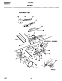 CONTROLS Diagram and Parts List for FRS24WSCB5  Frigidaire Refrigerator