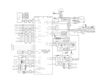 Wiring Schematic Diagram and Parts List for LGHB2867PFGA  Frigidaire Refrigerator