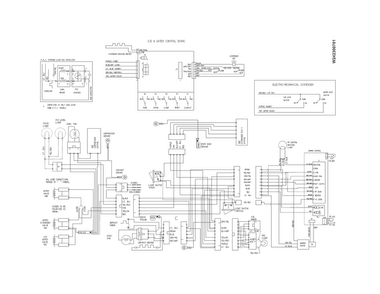 Wiring Diagram Diagram and Parts List for DFHS2313MFB  Frigidaire Refrigerator
