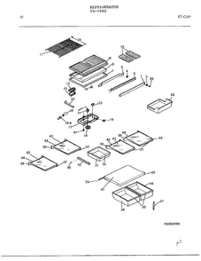Electrical Equipment Page 9 Diagram and Parts List for 95-1982  Frigidaire Refrigerator