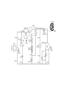 Wiring Diagram Diagram and Parts List for FFPT10F3NM0  Frigidaire Refrigerator