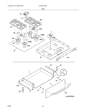 Part Location Diagram of 318337000 Frigidaire Wheel,(2)