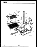 SYSTEM AND AUTOMATIC DEFROST PARTS Diagram and Parts List for GRT22QRAD0  Gibson Refrigerator