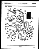 SYSTEM AND AUTOMATIC DEFROST PARTS Diagram and Parts List for WFU20F5AW2  Frigidaire Freezer