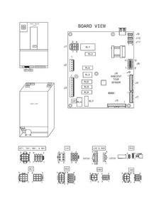 Wiring Schematic Diagram and Parts List for FFHB2740PE9A  Frigidaire Refrigerator