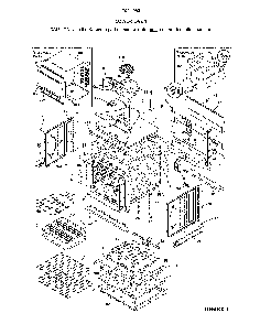 Lower oven Diagram and Parts List for 79049602319  Kenmore Microwave