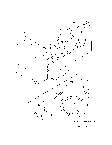 Ice Maker Diagram and Parts List for 2537888301F  Kenmore Refrigerator