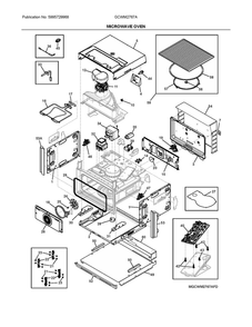 Part Location Diagram of 561231207 Frigidaire NUT