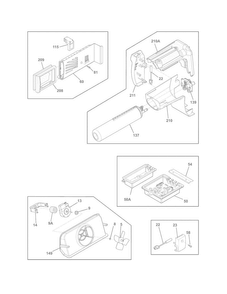 Controls Diagram and Parts List for FGHS2655PF0  Frigidaire Refrigerator