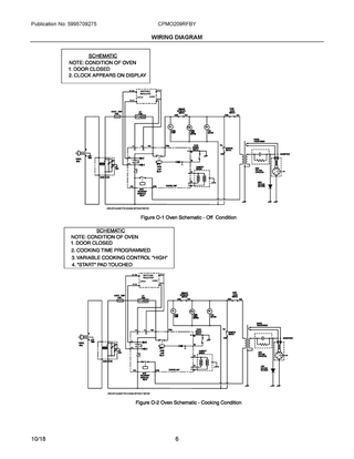 Wiring Diagram Diagram and Parts List for CPMO209RFBY  Frigidaire Microwave
