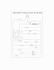 Wiring Schematic Diagram and Parts List for LFTR1814NM2  Frigidaire Refrigerator