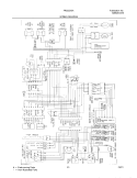 WIRING DIAGRAM Diagram and Parts List for FRS23X5AW0  Frigidaire Refrigerator