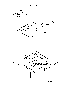 Top/drawer Diagram and Parts List for 79074512910  Kenmore Range