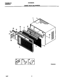 Part Location Diagram of 309611904 Frigidaire FRONT