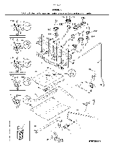 Burner Diagram and Parts List for 79074455810  Kenmore Range