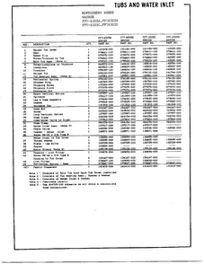 Tubs And Water Inlet Page 2 Diagram and Parts List for 6508D  Frigidaire Washer