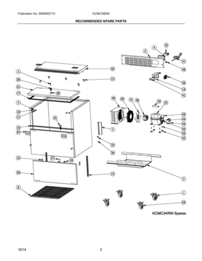 Part Location Diagram of 5304498351 Frigidaire BASE