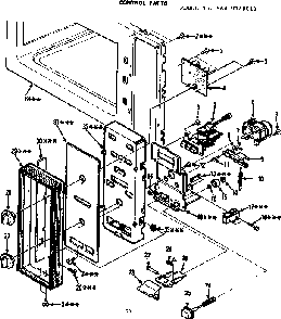 Part Location Diagram of 11227 Maytag Indicator knob